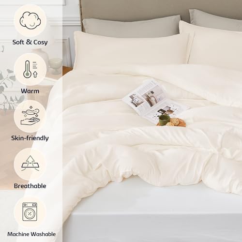Quataly Queen Comforter Sets Sagegreen,3PCS Soft Lightweight Breathable Bedding Comforter Sets for All Season, Queen Size(90''×90'' Comforter & 2 Pillowcases)