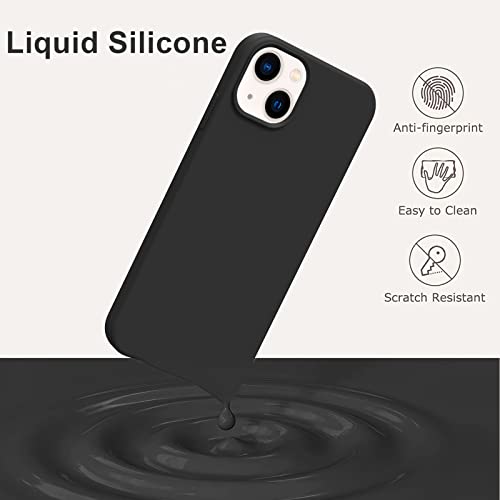 KiviCase iPhone 13 Case, Phone Case iPhone 13, Slim Thin Soft Silicone Gel Shockproof Protective Hard Bumper Drop Protection Girls Women Boys Men Cute iPhone 13 Cover 6.1" 2021, Brown Design