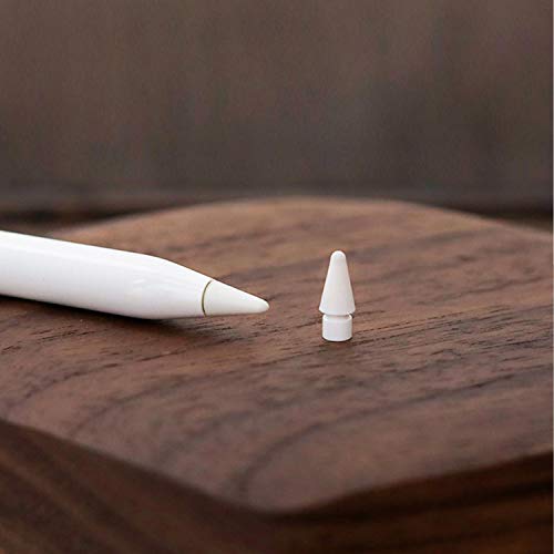 Replacement Tips Compatible with Apple Pencil 2 Gen iPad Pro Pencil, Logitech Crayon Digital Pencil - Apple Pencil iPencil Nib for iPad Apple Pencil 1 st/Pencil 2 Gen White 4 Pack