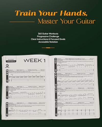 Guitar Aerobics: A 52-Week, One-lick-per-day Workout Program for Developing, Improving and Maintaining Guitar Technique Bk/online audio