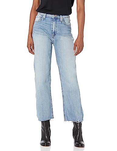 Hudson Jeans Women's Remi High Rise Straight Leg Cropped Jean, Sunlight, 33