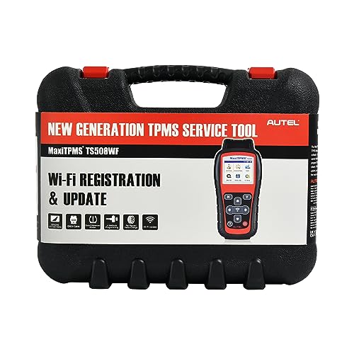 Autel MaxiTPMS TS508WF KIT TPMS Programming Tool, 2024 Upgraded WiFi Ver. of TS508K TS508 TS501 TS601 w/ $120 4PCS 315MHz+433MHz Autel MX-Sensor, Full TPMS Activate Relearn Diagnostic Scan Tool