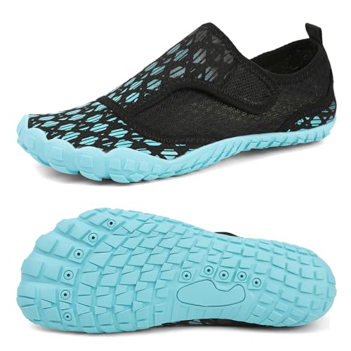 Water Shoes Mens Womens Quick-Dry Barefoot Swim Beach Pool Shoes Aqua Yoga Socks for Hiking Walking Diving Surf Outdoor Water Sports