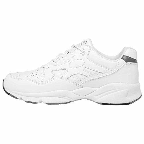 Propet Mens Stability Walker Walking Walking Sneakers Shoes - White - Size 8.5 2E