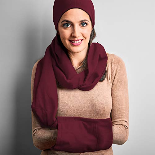 Littlearth unisex-adult NHL Nashville Predators Jimmy Bean 4-in-1 Scarf, Team Color, 82'' x 8'' (500709-PRED)