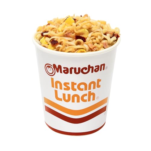 Maruchan Instant Lunch Hot & Spicy Chicken, Ramen Noodle Soup, Microwaveable Meal, 2.25 Oz, 12 Count