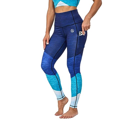 UIUO-UIPEU High Waisted Leggings with Pockets for Women Tummy Control Yoga Pants Capri Gym Workout Leggings for Women Catwalk 3X-Large