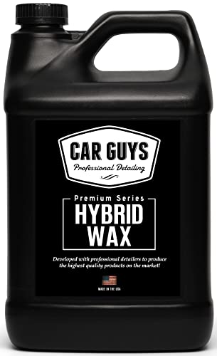 CAR GUYS Hybrid Spray Wax | Advanced Car Wax | Long Lasting and Easy To Use | Safe on All Surfaces | 18 Oz Kit