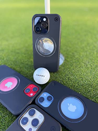 Rokform - iPhone 14 Plus Case, Eagle 3 Series, Dual Magnet + MagSafe Compatible, iPhone 14 Plus Golf Case, Slim and Lightweight iPhone Cover, Drop Tested Armor (Black)