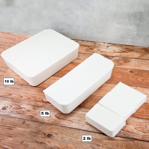 Primal Elements Triple Butter Soap - Moisturizing Melt and Pour Glycerin Soap Base for Crafting and Soap Making, Vegan, Cruelty Free, Easy to Cut - 2 Pound