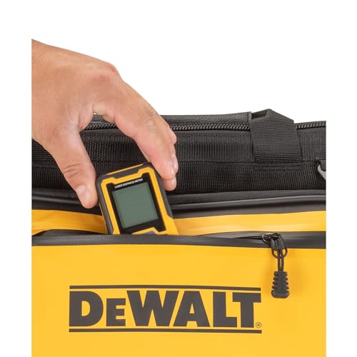 DEWALT Tool Bag, Water Resistant, Hard Bottom, 16-inch, Professional Tool Tote (DWST560103)