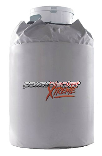 Powerblanket Xtreme GCW420G Insulated Gas Cylinder Warmer Designed for 420 Pound Tank - Propane Tank Heater - Rugged Alloy Vinyl Shell