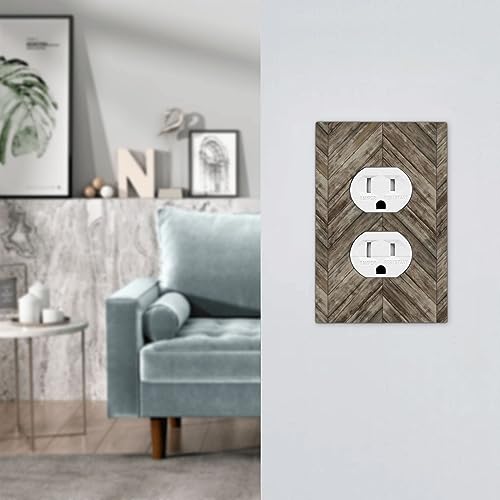 Underwater World Ocean Cartoon Turtle Whales 4 Gang Rocker Decora Light Switch Cover Decorative Outlet Covers Wall Plate Electrical Faceplate Switchplate GFCI for Bathroom Bedroom Decor
