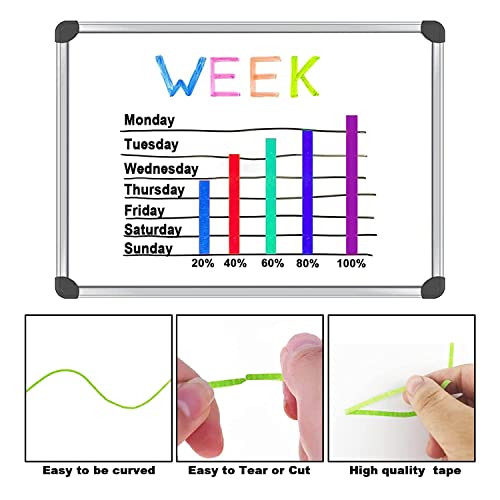 8Rolls Thin Painters Tape Total 176yards 1/8, 1/4, 1/2 inch Width Painter Tape Paint Tape masking Tape Pinstriping Tape, DIY Art TapeSmart Selection, 3" Large Core Easy to Work for Big Projects