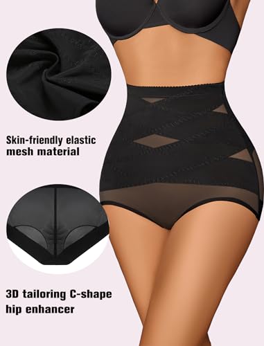 Avidlove Tummy Control Thong Shapewear for Women High Waist Trainer Body Shaper Briefs Underwear