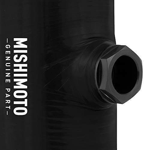 Mishimoto Silicone Coupler, 2.5" w/ 1/8" NPT Bung Black