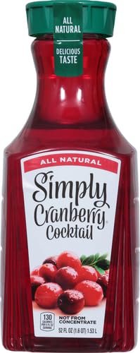 Simply Cranberry Cocktail, 52 Fl Oz Bottle