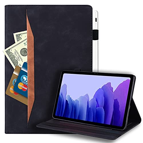 YBFJCE Case for Samsung Galaxy Tab A9 Plus 2023 (SM-X210/SM-X215/SM-X216) 11.0 inch, Folio Stand Cover PU Leather Flip Shell with Card Slot,Shockproof Protective Case for Galaxy Tab A9+ Tablet, Brown