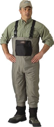 Caddis Men's Taupe Affordable Breathable Stocking Foot Wader, X-Large Short Stou