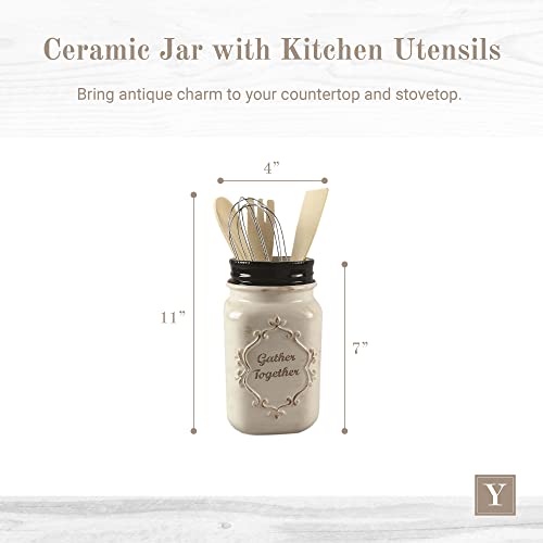 Young's Inc Ceramic Tool Holder w/Tools