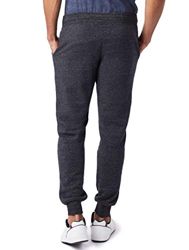 Alternative Men's Fleece Dodgeball Pant, Eco Black, Small