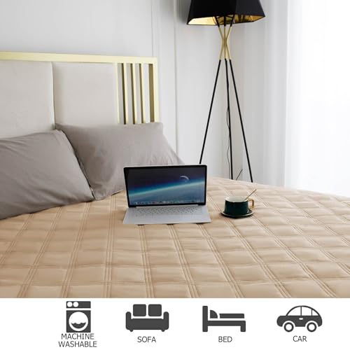 Ameritex Waterproof Dog Bed Cover Pet Blanket with Anti-Slip Back for Furniture Bed Couch Sofa