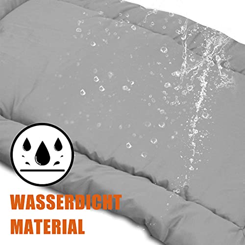 Senzkon Outdoor Dog Bed, 35”x24“ Portable Camping Travel Dog Bed, Soft, Comfortable, Waterproof, Non-Slip, Machine Washable Easy to Clean Pet Mat for Small, Medium and Large Dog and Cat.