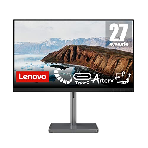 Lenovo L29w-30-2022 - Everyday Monitor - 29 Inch QHD - 90 Hz - AMD FreeSync - Low Blue Light Certified - Tilt Stand Integrated Speakers - HDMI & DP,Grey