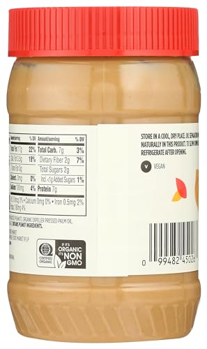 365 by Whole Foods Market, Organic Sweetened Smooth Peanut Butter, 16 Ounce