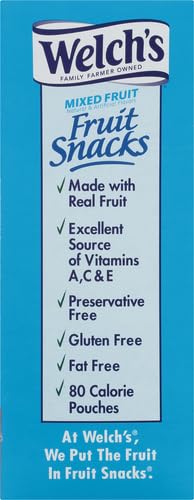 Welch's Mixed Fruit, 0.9 oz, 40 Ct