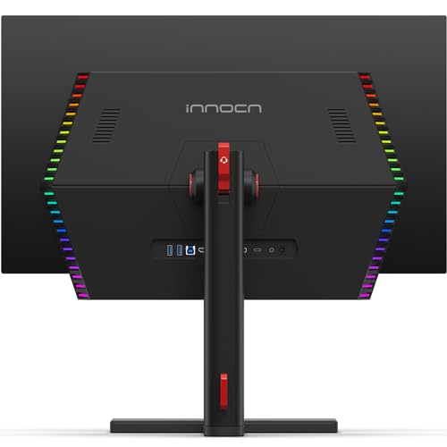 INNOCN 27" Mini LED 4K Monitor, HDR1000, 99% DCI-P3 99% sRGB, 1.07B Colors, IPS, USB-C, HDMI 2.1, DP, Speakers, Auto Brightness, Height Adjustable, Mountable, White