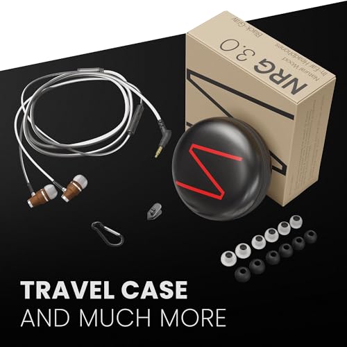 Symphonized Wired Earbuds with Microphone – 90% Noise Cancelling Ear buds with Mic, in Ear Headphones Wire for Computer & Phone, Earphones 3.5 mm Jack