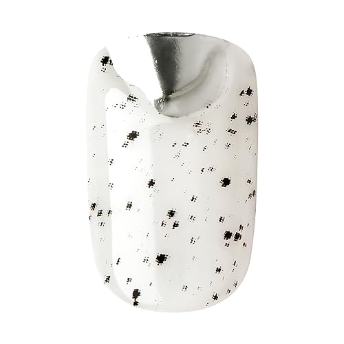 KISS imPRESS No Glue Mani Press On Nails, Color, 'Baby why so Blue', Blue, Short Size, Squoval Shape, Includes 30 Nails, Prep Pad, Instructions Sheet, 1 Manicure Stick, 1 Mini File