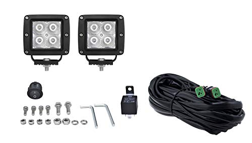 HELLA 357204831 ValueFit Cube Flood Beam Kit (4 LED)