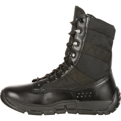 ROCKY C4T - Military Inspired Public Service Boot, Black, Size 8(M)