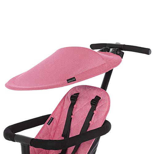 Dream On Me Coast Rider Stroller Canopy for Dream On Me Coast Rider Stroller, Black