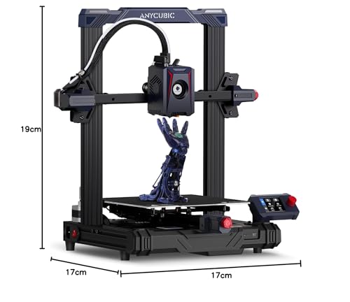 Anycubic Kobra 2 Neo 3D Printer, Upgraded 250mm/s Faster Printing Speed with New Integrated Extruder Details Even Better, LeviQ 2.0 Auto-Leveling Smart Z-Offset Ideal for Beginners 8.7"x8.7"x9.84"