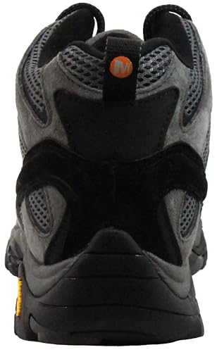 Merrell Men's Moab 2 Mid Waterproof Hiking Boot, New Granite, 10.5 W