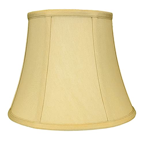 Royal Designs Modified Bell Lamp Shade, Linen Eggshell, 11 x 18 x 13.5