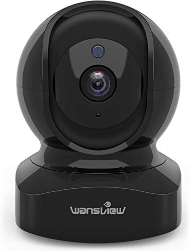 Wansview Security Camera, IP Camera 2K, WiFi Home Indoor Camera for Baby/Pet/Nanny, 2 Way Audio Night Vision, Works with Alexa, with TF Card Slot and Cloud