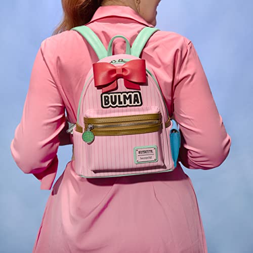 Loungefly Backpack Dragon Ball Bulma - Backpack - Cute Collectable Bag - Gift Idea - Official Merchandise - for Boys, Girls Men and Women - Anime Fans