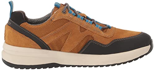 Clarks Men's Wellmantrailap Oxford, Ochre Leather, 7