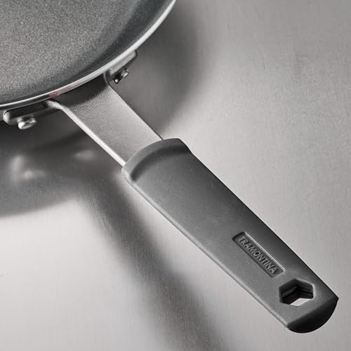 Tramontina Professional Aluminum Nonstick Restaurant Fry Pan, 8 Inch, Gray Handle, 80114/037DS