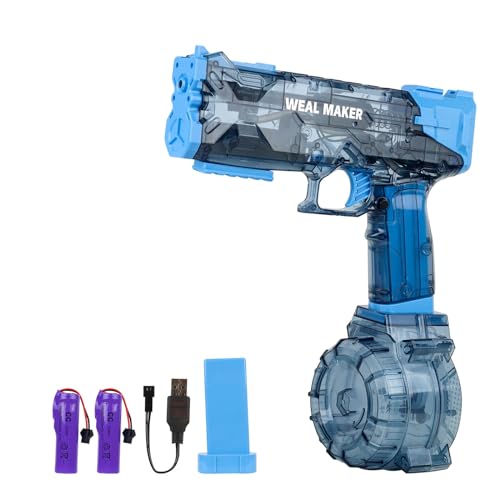 Water Guns for Adults, Strongest Shooter Water Pistol Automatic Electric Water Gun High Pressure Powerful Water Squirt Gun, 26-32 FT Long Range Water Gun Pistol Watergun Toy for Summer