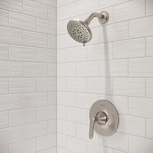 Pfister Weller Shower Only Trim Kit, Valve Not Included, 1-Handle, 2-Hole Install, Brushed Nickel Finish, LG897WRK