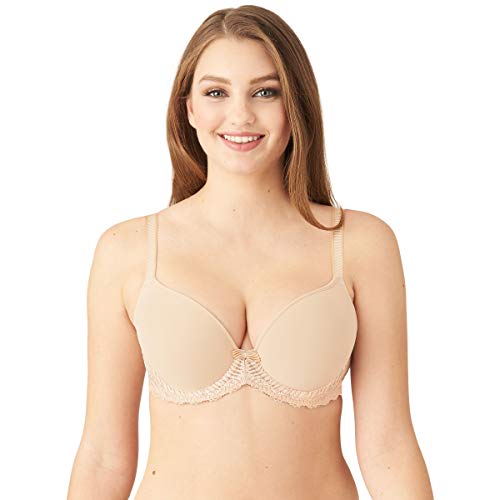 Wacoal womens La Femme contour Underwire T-Shirt Bra, BLACK, 34DD