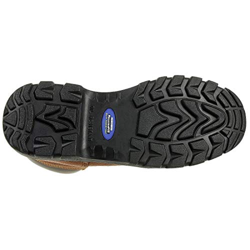 Skechers Mens Workshire Safety Boots Lace Up Casual Work Brown 8 US