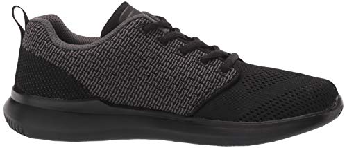 Propét Women's TravelBound Tracer Sneakers, Black, 7 Narrow US