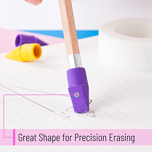 Mr. Pen Erasers for Pencils, 120 Pack, Pencil Top Erasers, Eraser Caps, Kids, Cap Tops, Topper Erasers. Ereaser