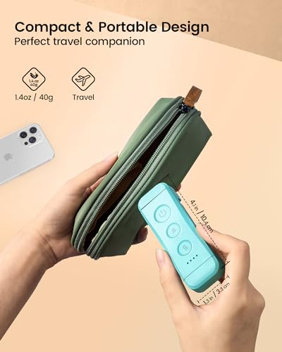 Glocusent USB Rechargeable Book Light for Reading in Bed, Portable Clip-on LED Reading Light, 3 Amber Colors & 5 Brightness Dimmable, Compact & Long Lasting, Perfect for Book Lovers, Kids